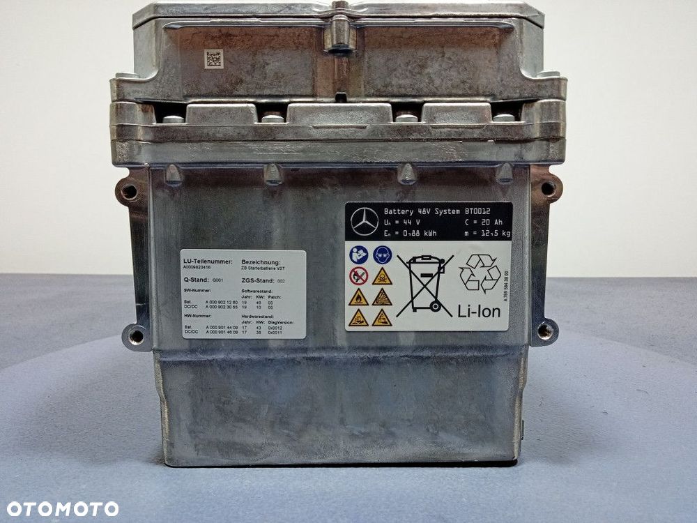MERCEDES GLS X167 400d 2.9 330 KM AKUMULATOR BATERIA 48V A0009820416 - 5