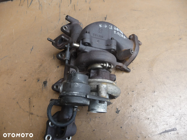 KIA CERATO CARENS II HYUNDAI TUCSON SANTA FE 2.0 CRDI TURBINA TURBOSPRĘŻARKA 28231-27006