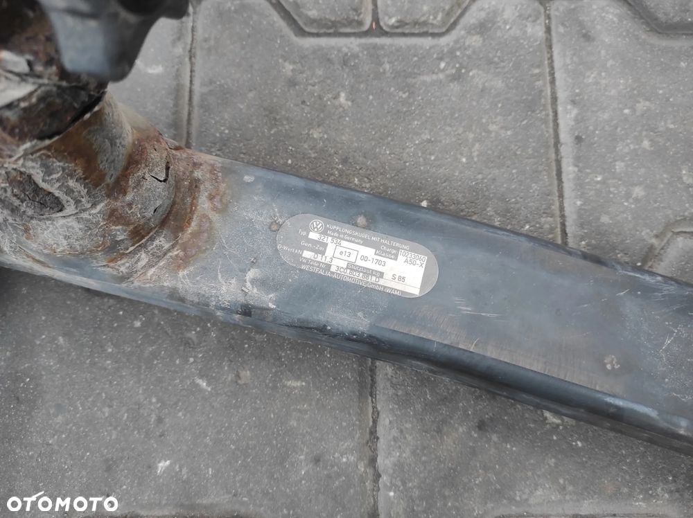 HAK HOLOWNICZY VW PASSAT B6 KOMBI ODPINANY WESTFALIA KOMPLETNY Z WIĄZKA I MODUŁEM 3C9 WYSYŁKA !!! - 5