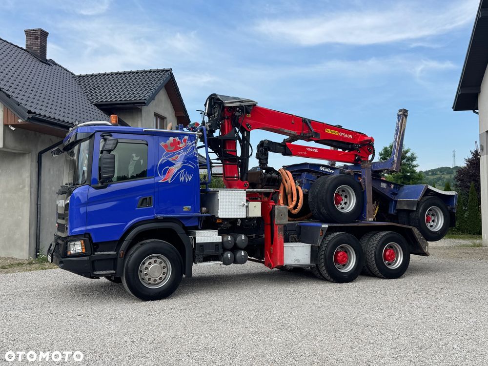 Scania G500XT Do drewna drzewa dłużycy Epsilon S260L - 11