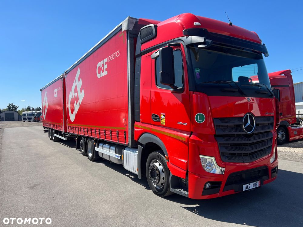Mercedes-Benz ACTROS  MP5 euro6 6x2 jumbo zestaw  120m 38palet - 6