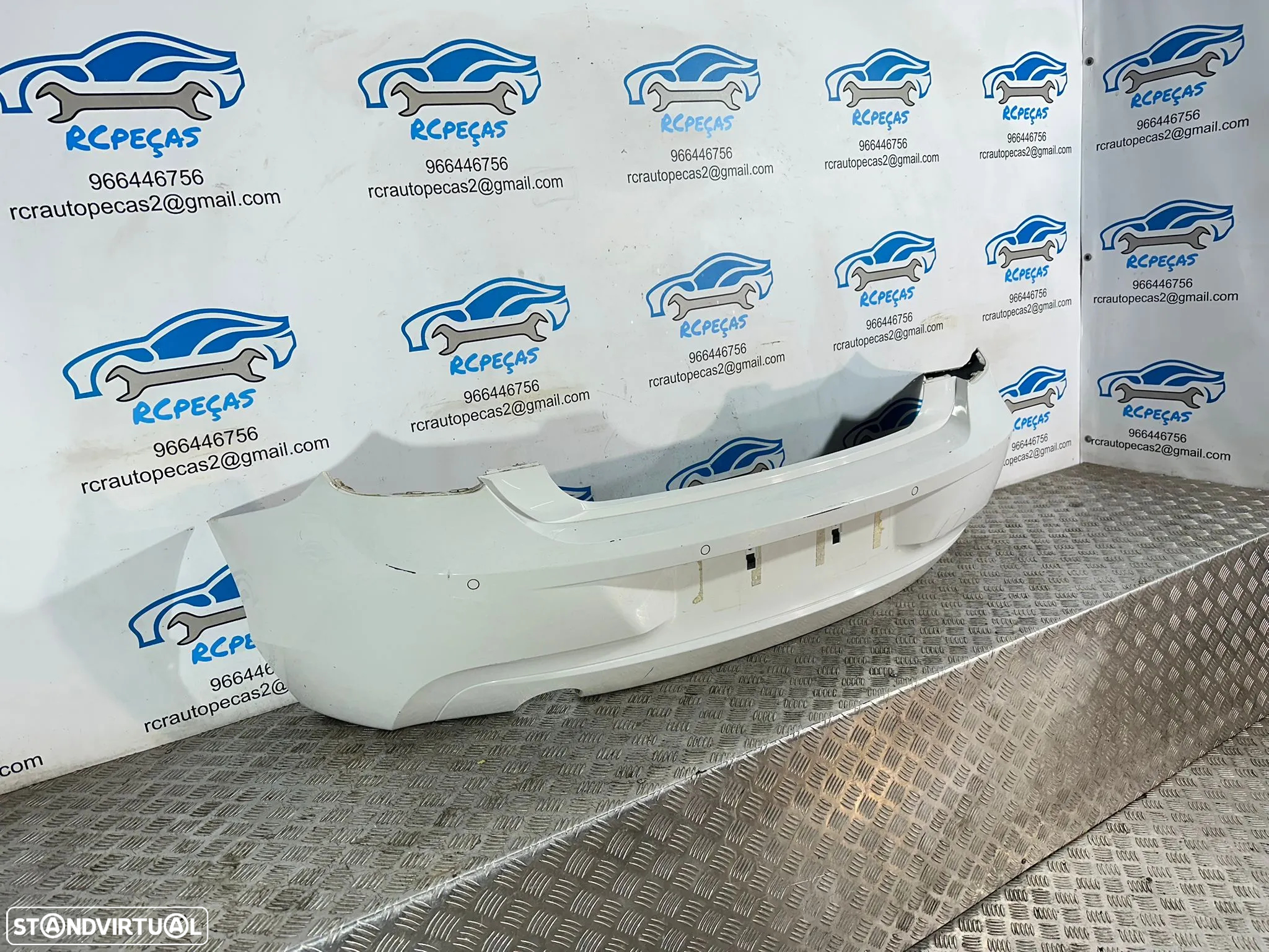 .Parachoques Tras Traseiro Original BMW Serie 1 F20 5 Portas F21 2 Portas Pre LCI 2011 - 2019 - 4