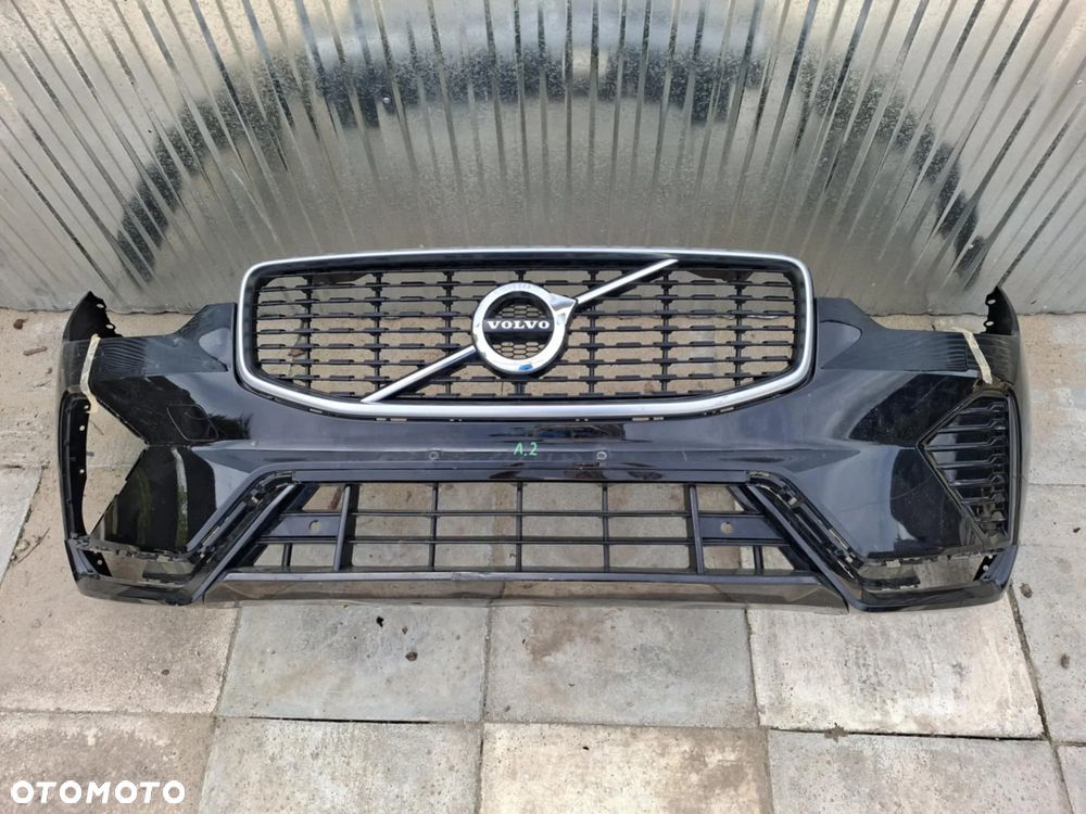 ZDERZAK PRZEDNI PRZÓD VOLVO XC60 II LIFT R DESING ŁADNY GRILL - 1