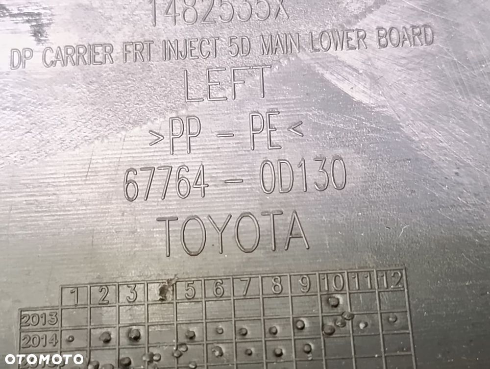 TOYOTA YARIS 11-19r Boczek Drzwi Przód Tył Prawy Lewy - 7