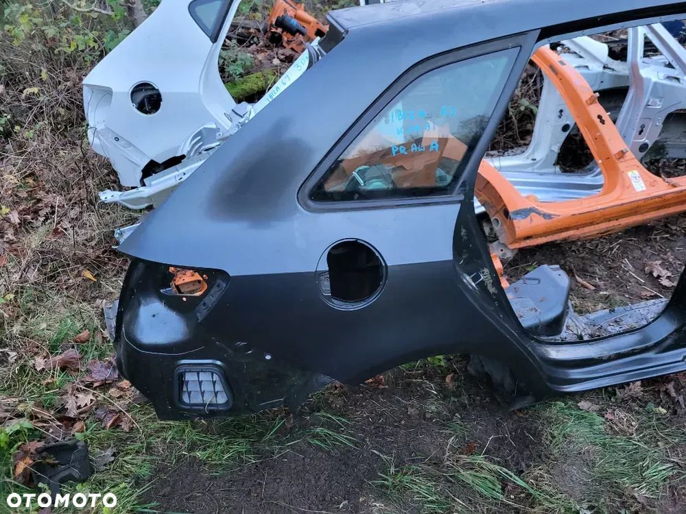 Seat Ibiza IV 4 08- KOMBI Błotnik Tył Prawy Próg Ćwiartka Słupek Podłużnica Fartuch LW7Z - 9