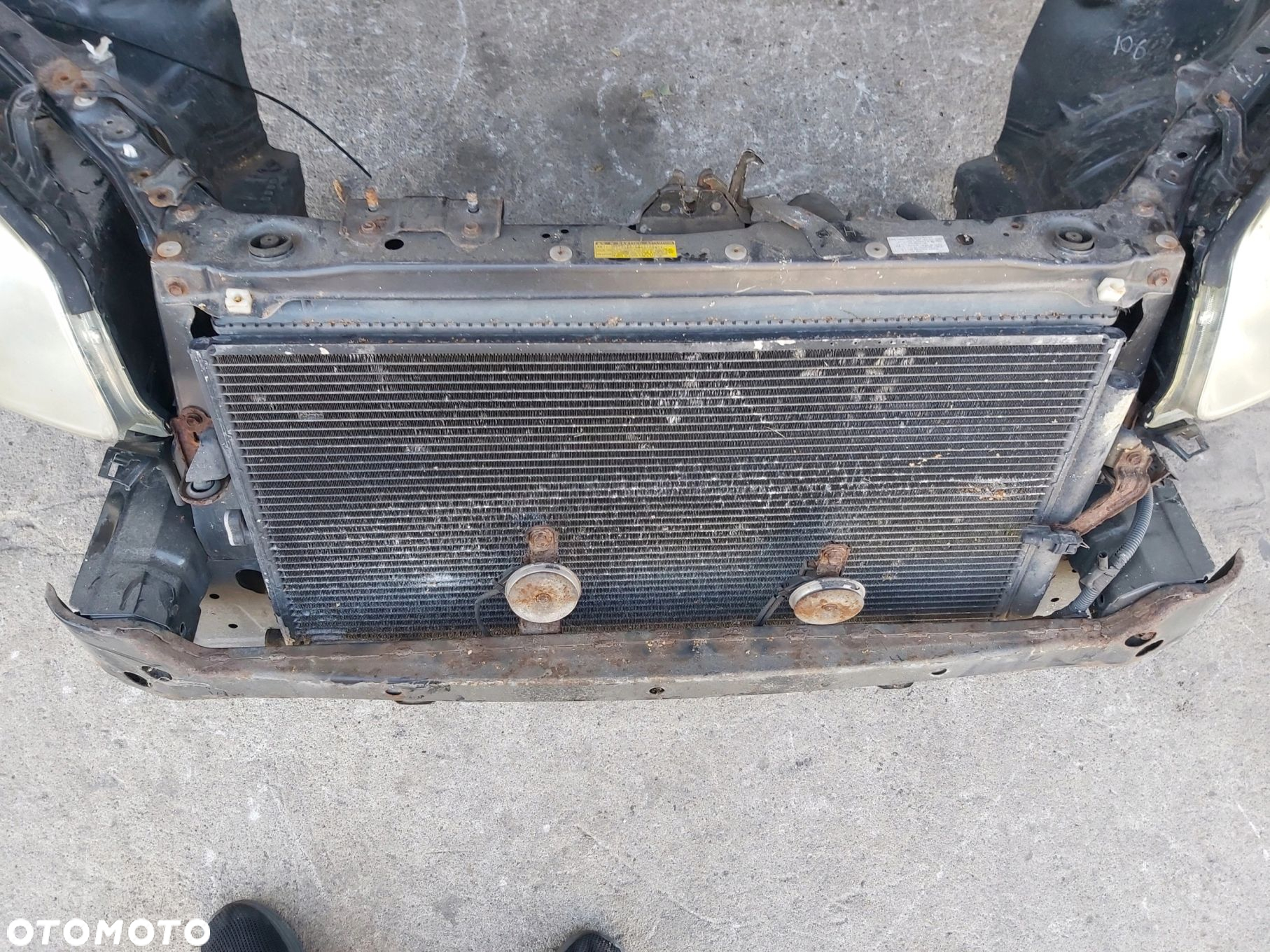 Toyota Rav4 II LIFT kompletny przód zderzak maska grill - 9