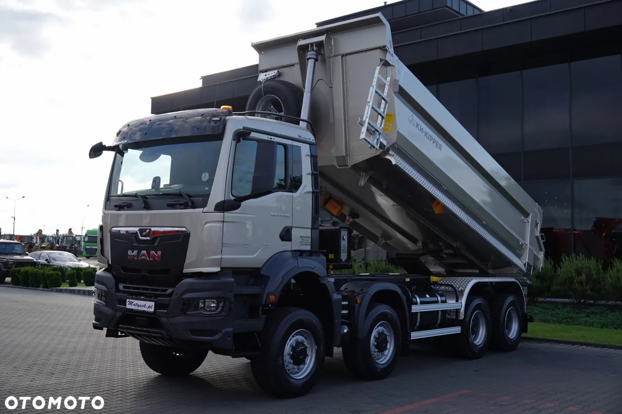 MAN TGS 41.480 / 8X6 / WYWROTKA TYLNOZSYPOWA  / BORDMATIC / KH KIPPER / AUTOMAT / FABRYCZNIE NOWY / 2025 / - 3