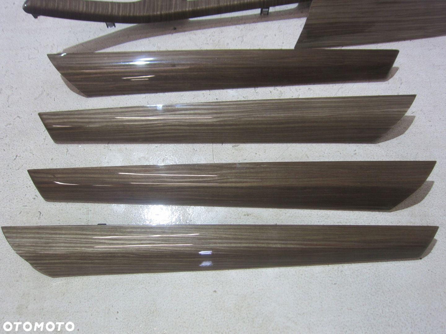 BMW X3 F25 DEKORY LISTWY WEWNĘTRZNE PANELE BRĄZ SIENA DREWNO 51169200950 - 2