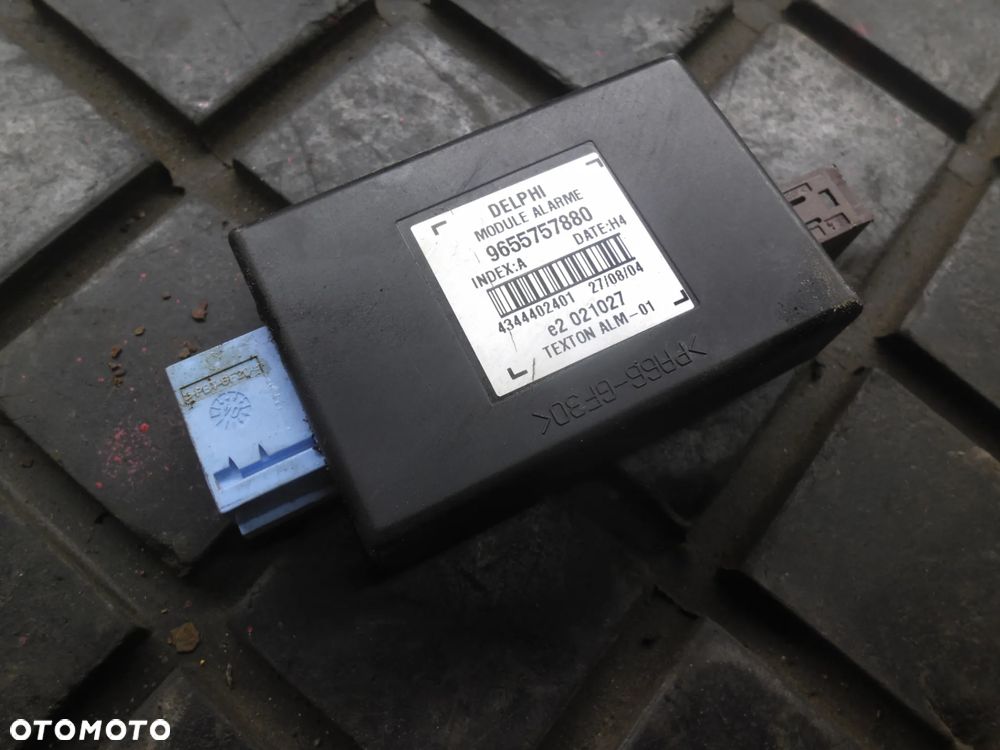 STEROWNIK MODUŁ ALARMU PEUGEOT 807 9655757880 - 1