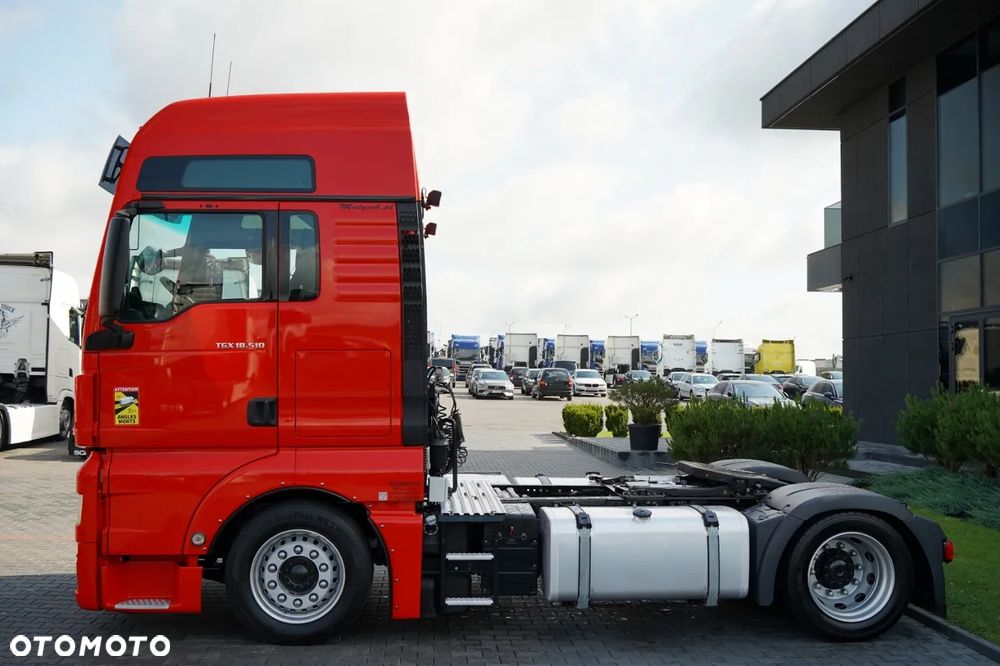 MAN MAN TGX 18.510 / LOW DECK / MEGA / RETARDER / REGULOWANE SIODŁO / XXL / SPROWADZONY - 8
