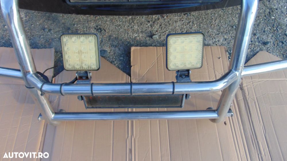 Bullbar inox cu faruri led,Daihatsu Feroza an 1990 - 4
