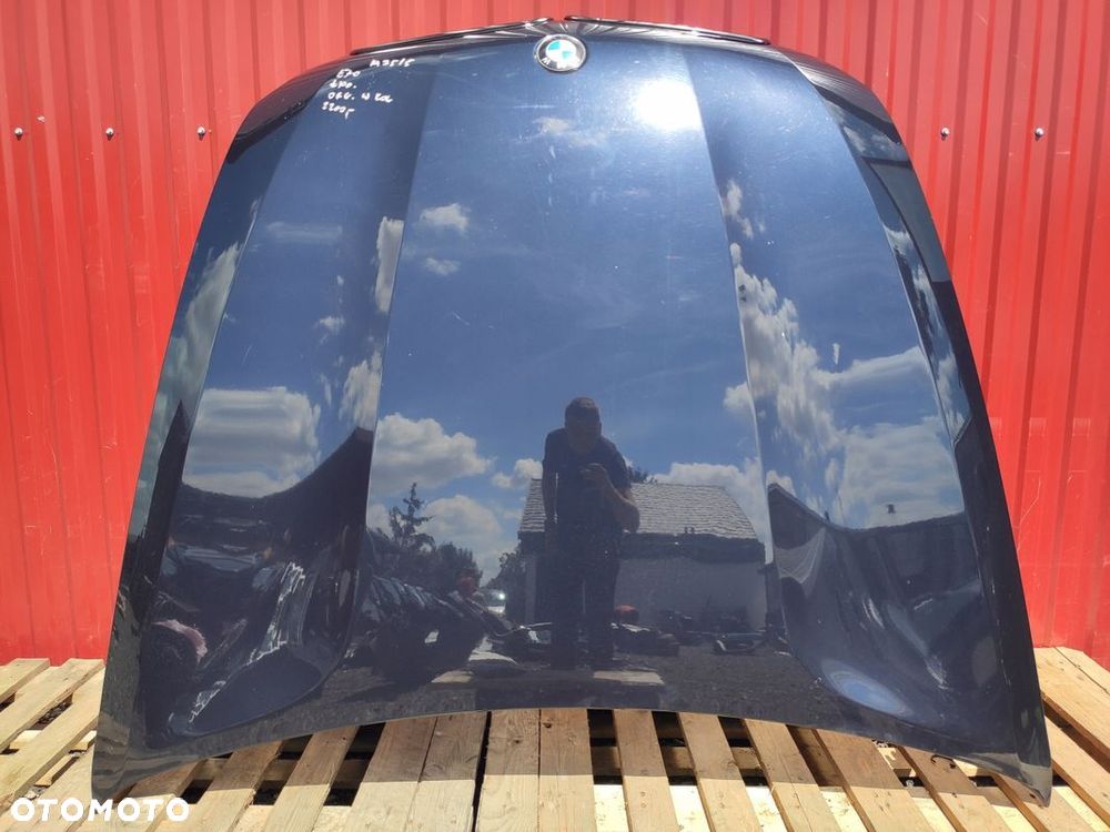 BMW X5 E70 PRZED LIFT MASKA MONACOBLAU A35/5 W KOLOR ORYGINAŁ ŁADNA - 1