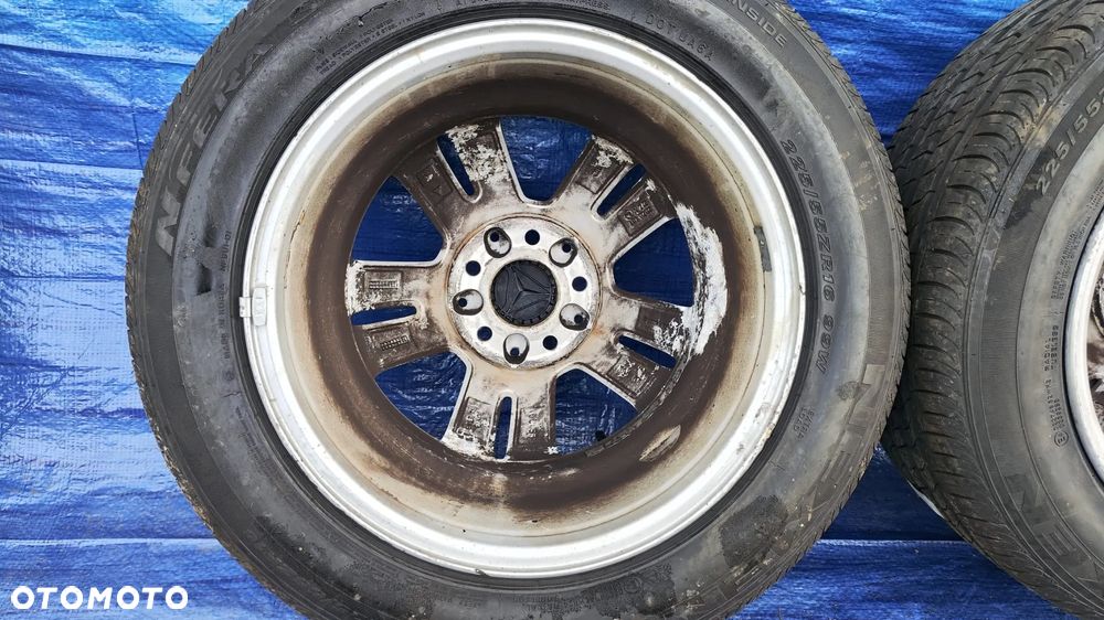 KOŁA FELGI ALUMINIOWE ALUFELGI 8Jx16 ET46 A2124010202 OPONY LETNIE NEXEN NFERA SU1 225/55R16 225 55 16 MERCEDES W212 W207 - 22