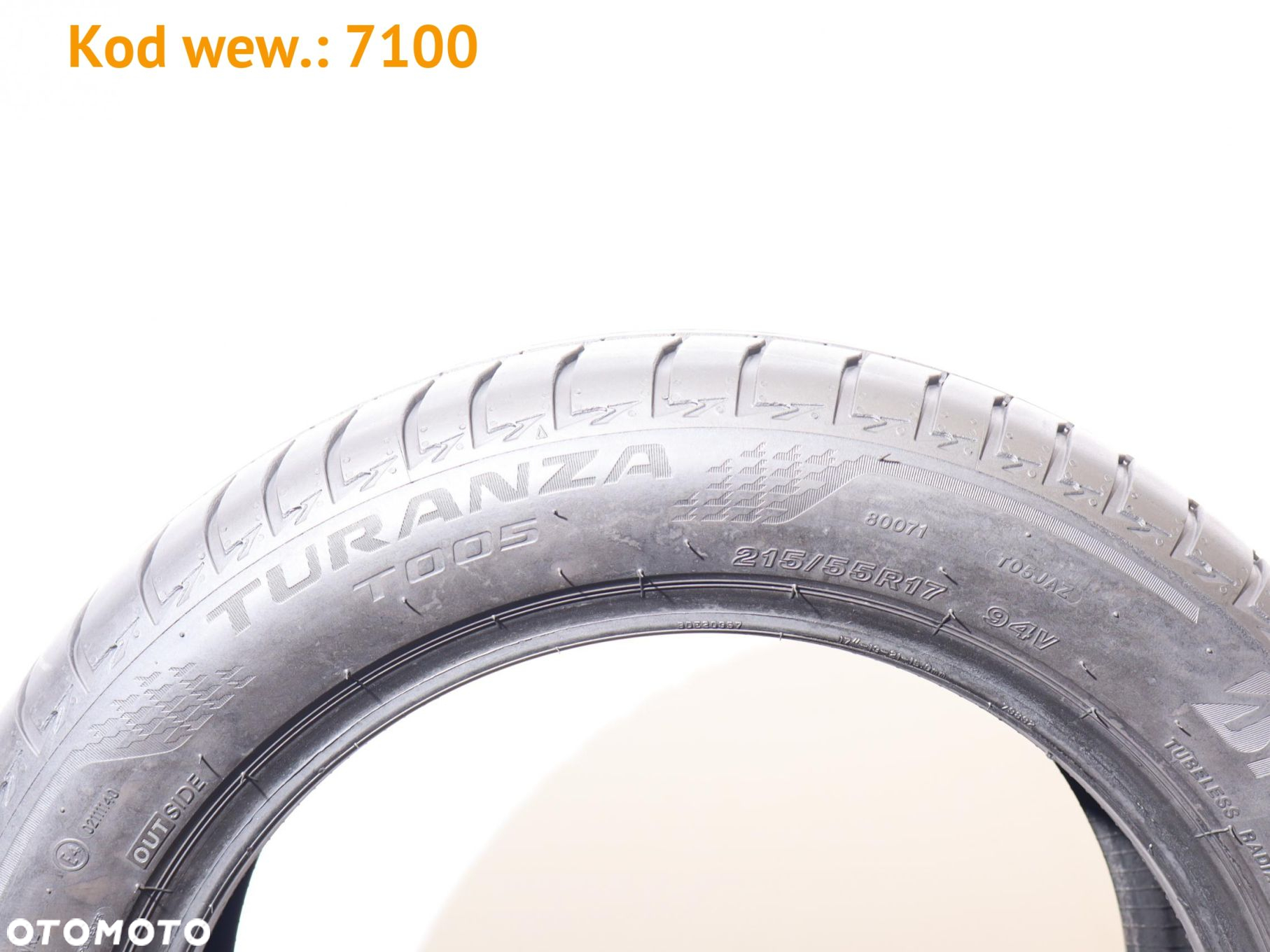 Bridgestone Turanza T005 - 215/55 R17 - 5