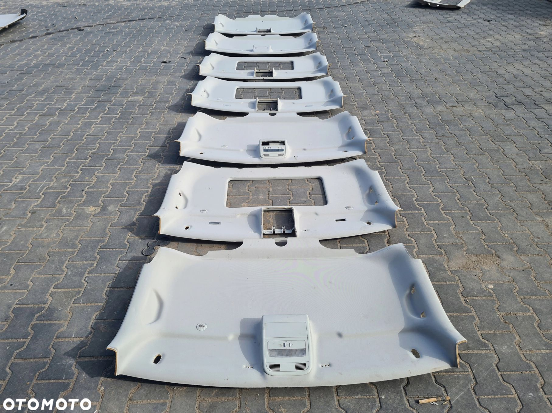 VW T5 T6 MULTIVAN CARAVELLE podsufitka przód - 6