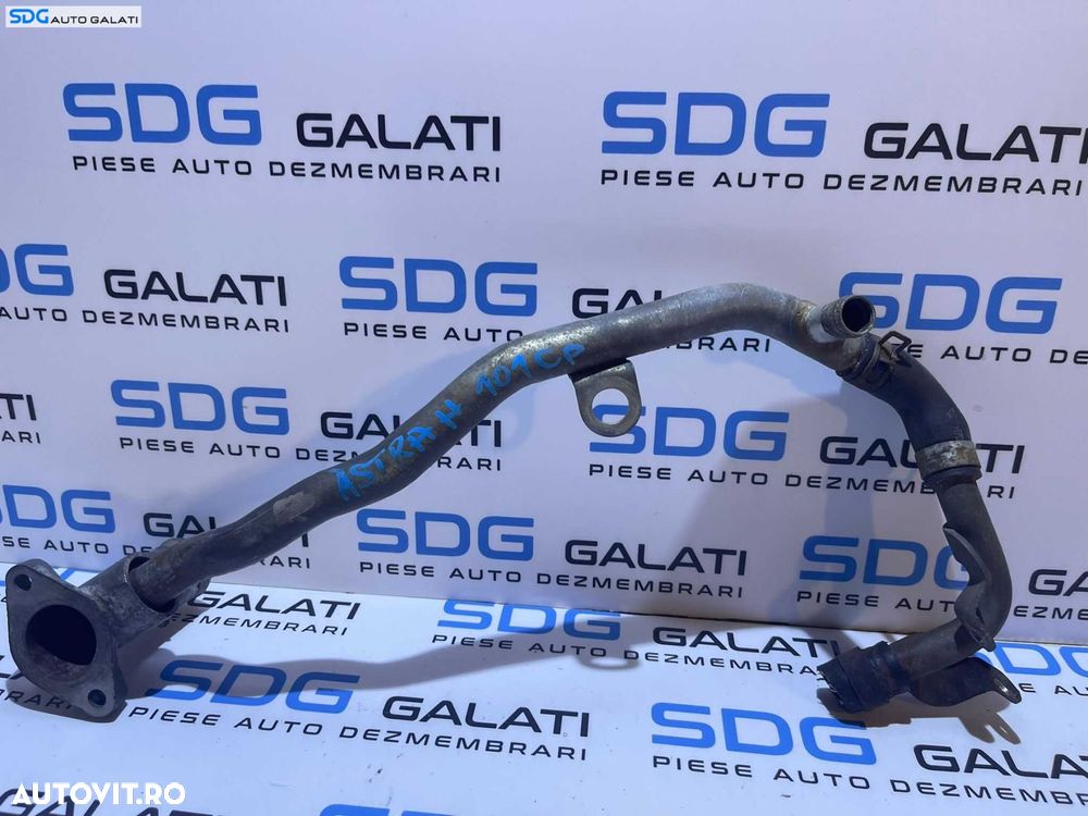 Teava Furtun Conducta Apa Motor Opel Astra H 1.7 CDTI 101 CP 2004 - 2010 [M9039] - 7