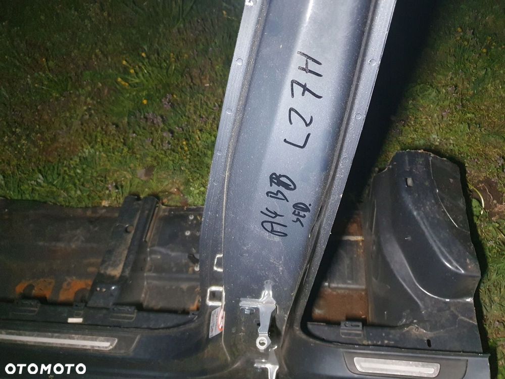 fartuch próg słupek lewy Audi A4 B8 LZ7H - 6