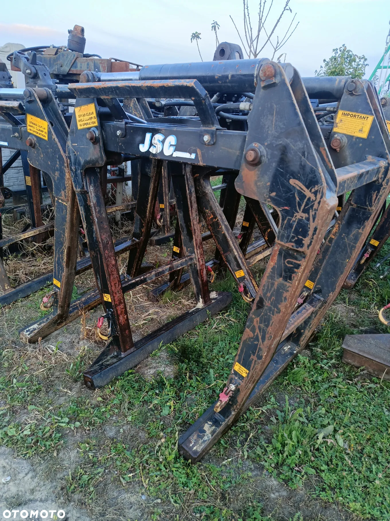 Chwytak do palet+ rotator, kompletny do hds - 8