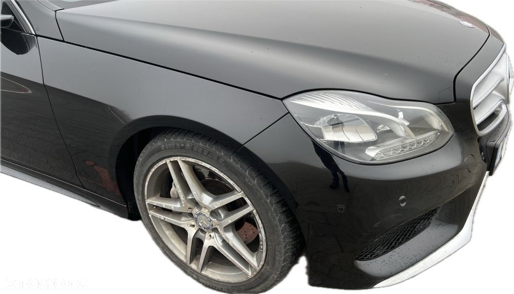 Zderzak AMG przód przedni kompletny PDC OE Mercedes W212 Lift kolor C197 - 9