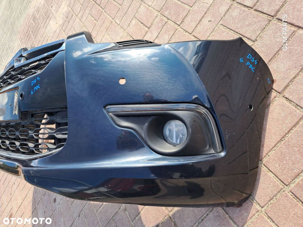 citroen ds4 kompletny zderzak przedni led drl pod 6 czujników pdc - 3