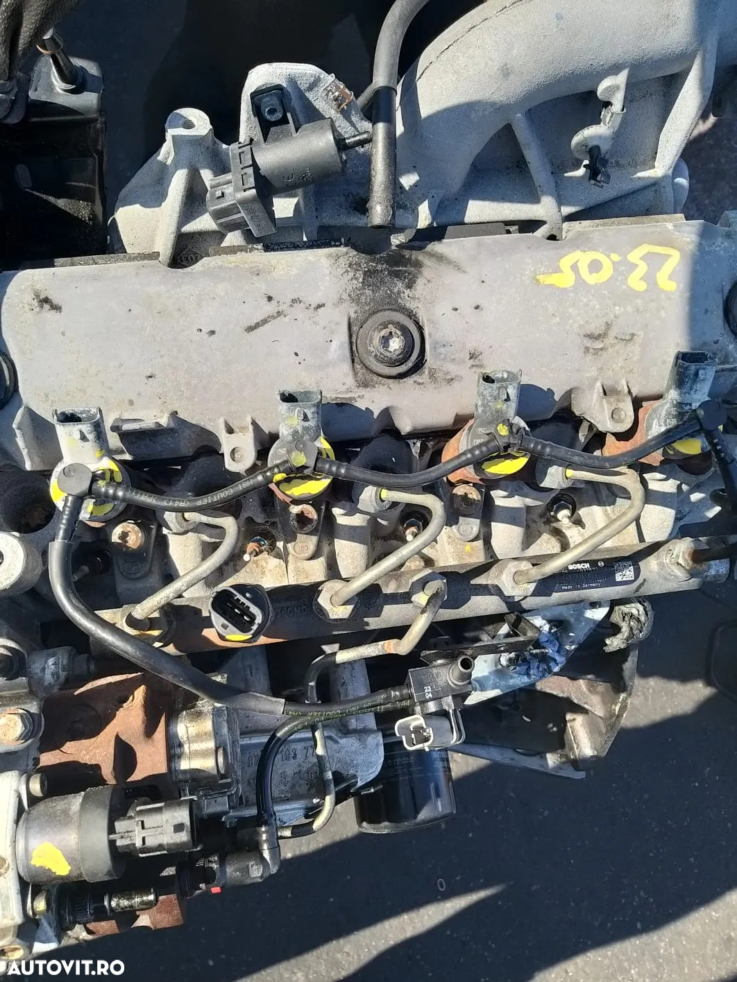 Vand Motor Complet cu: Turbina , Pompa Inalta, Set injectoare. cod : F9Q760 pentru Opel Vivaro/ Renault Trafic 1.9 an 2001-2006 - 3