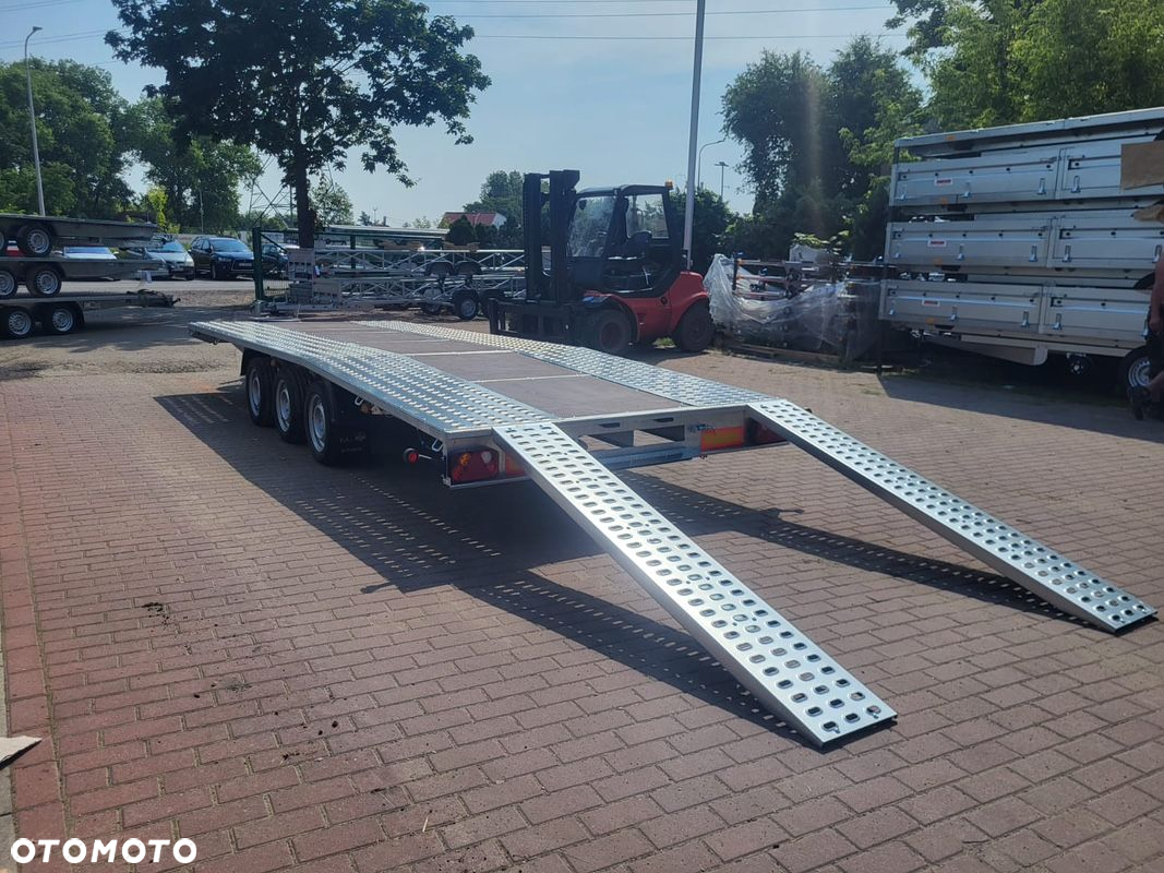 Niewiadów Laweta Boro Jupiter  5.5x2.1  raz łamana 3 osie do przewozu busów DOSTAWA - 7