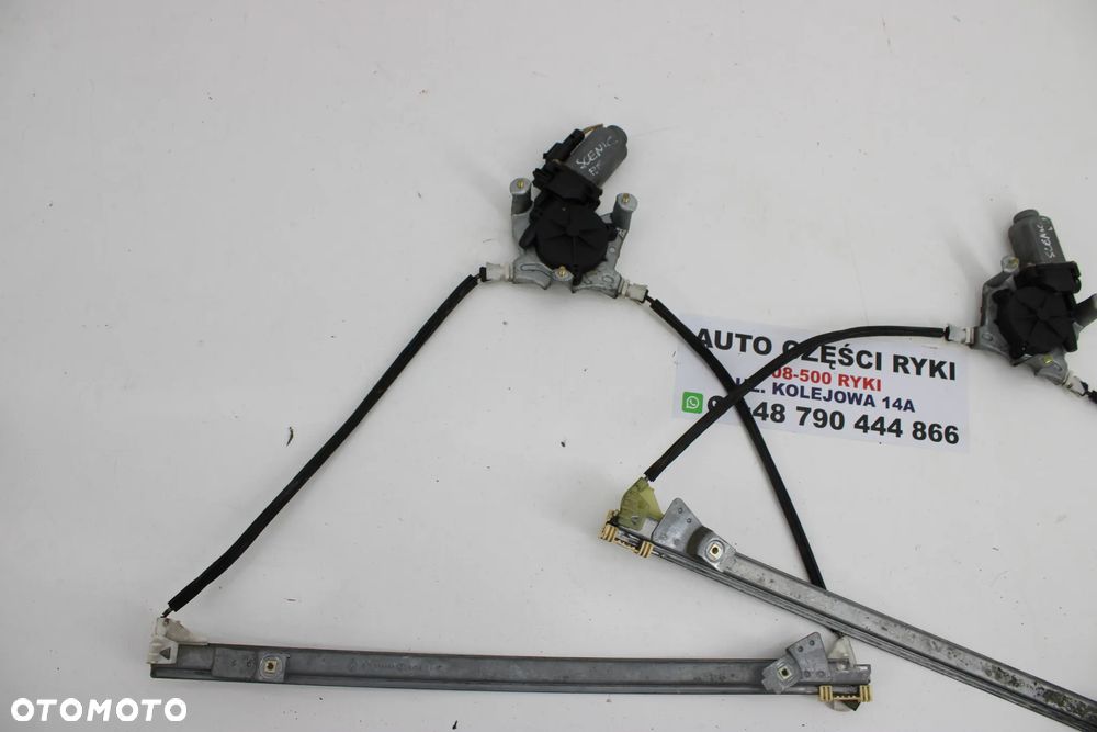 Renault Scenic I 1 Podnośnik Mechanizm Szyby Przód Lewy Prawy - 3
