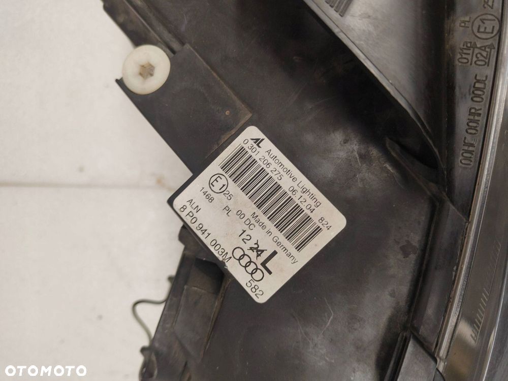 audi a3 8p xenon lampa prawy przód 890941003m - 7