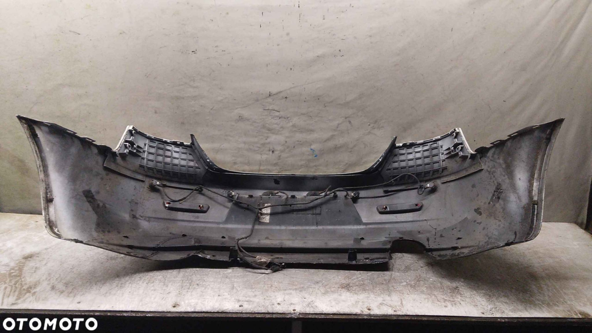+ ZDERZAK TYŁ TYLNY ALFA ROMEO 159  PDC CZUJNIKI 296/A SREBRNY - 5