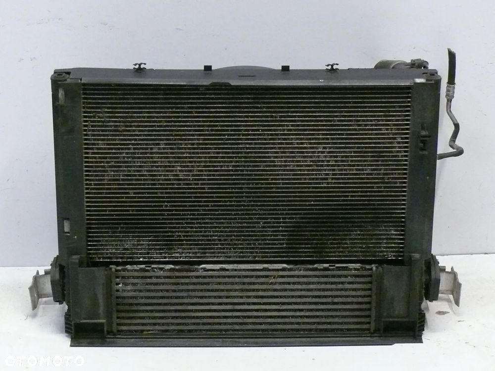 KOMPLET CHŁODNIC WENTYLATOR BMW F20 F21 F30 F31 3gt F33 F34 F36 2.0D N20 - 5