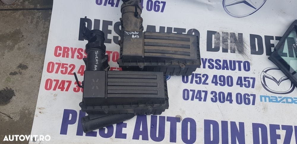 Carcasa filtru aer vw touran, passat b6,caddy, motor 1,9 tdi,2.0 tdi - 1