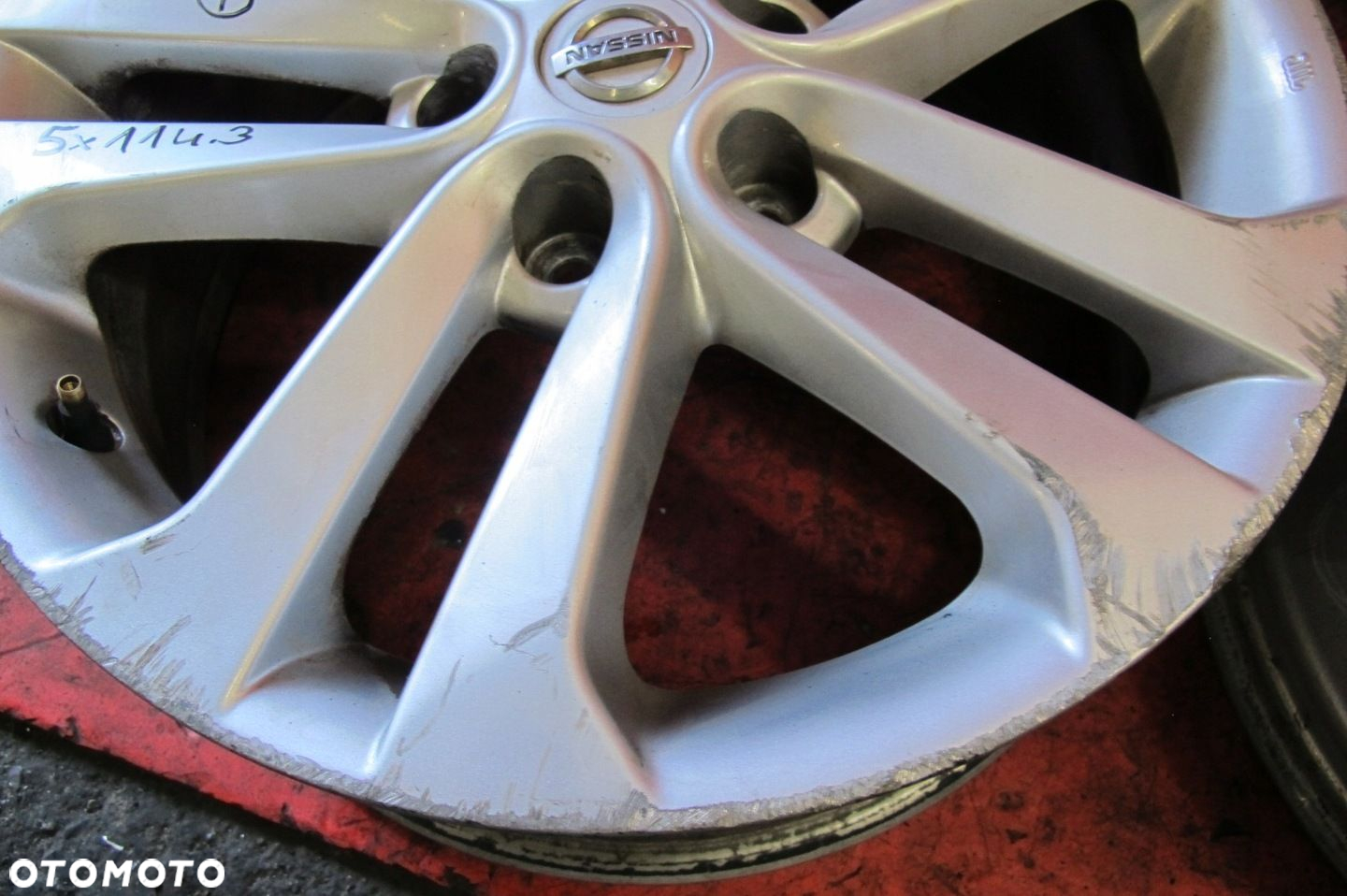 NISSAN JUKE 1 I F15 FELGI ALUMINIOWE 17 7J ET47 5x114.3 1KA2A KOMPLET - 3