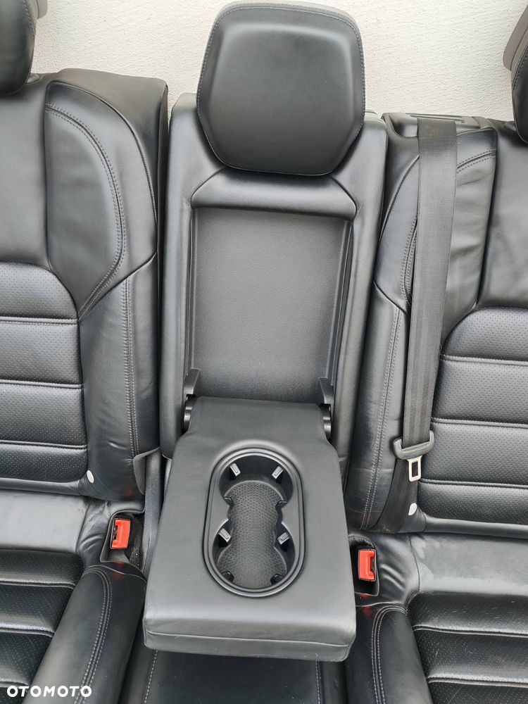 PORSCHE CAYENNE II 10-17R KANAPA FOTELE TYLNE SKORA ANTRACYT CZARNA - 10