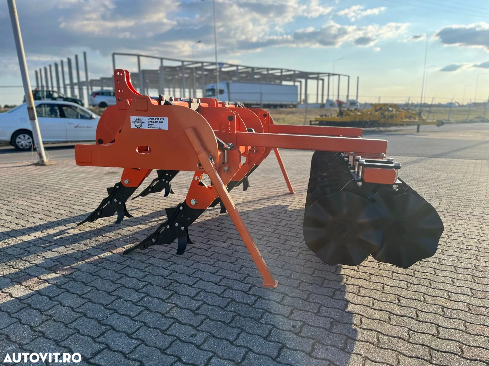 Terraking Scarificator cu talere ondulate - 2