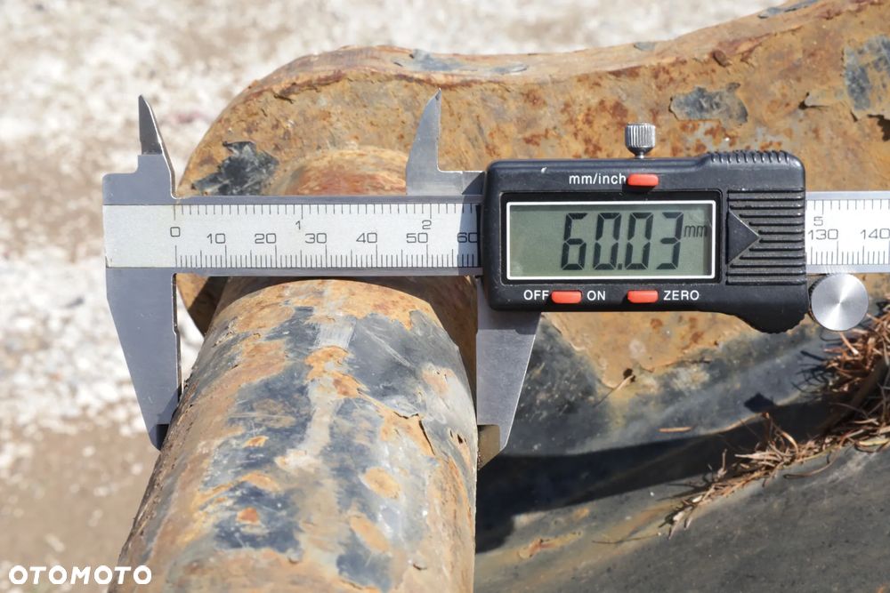 Wąska łyżka kopiąca Engcon S60 * 55 CM * złącze S60 - 22