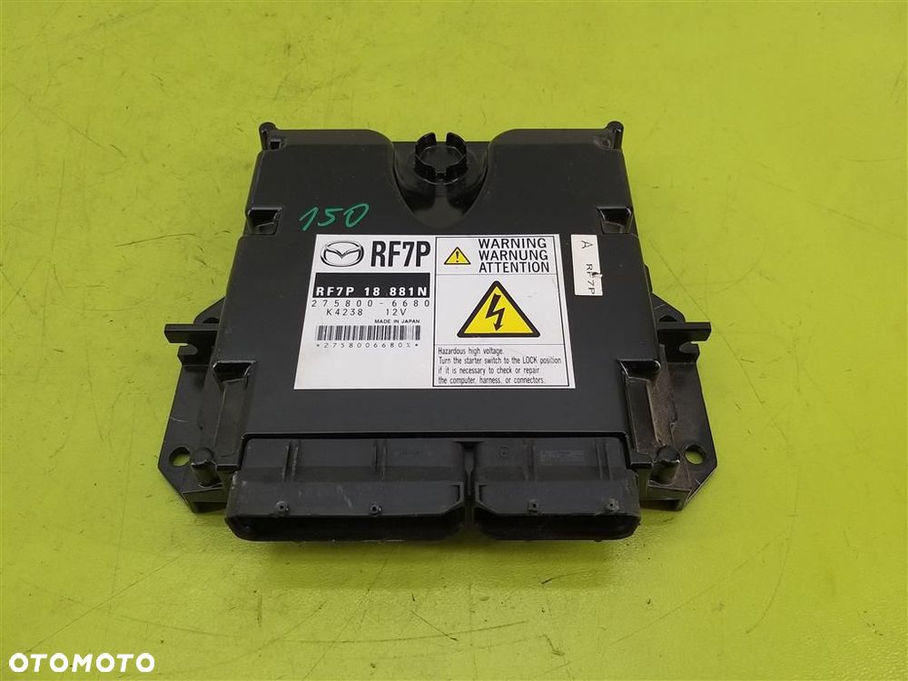 Komputer sterownik silnika Mazda 5 I 2005-2010 2,0 CIDT RF7P18881N ORYGINAŁ - 1