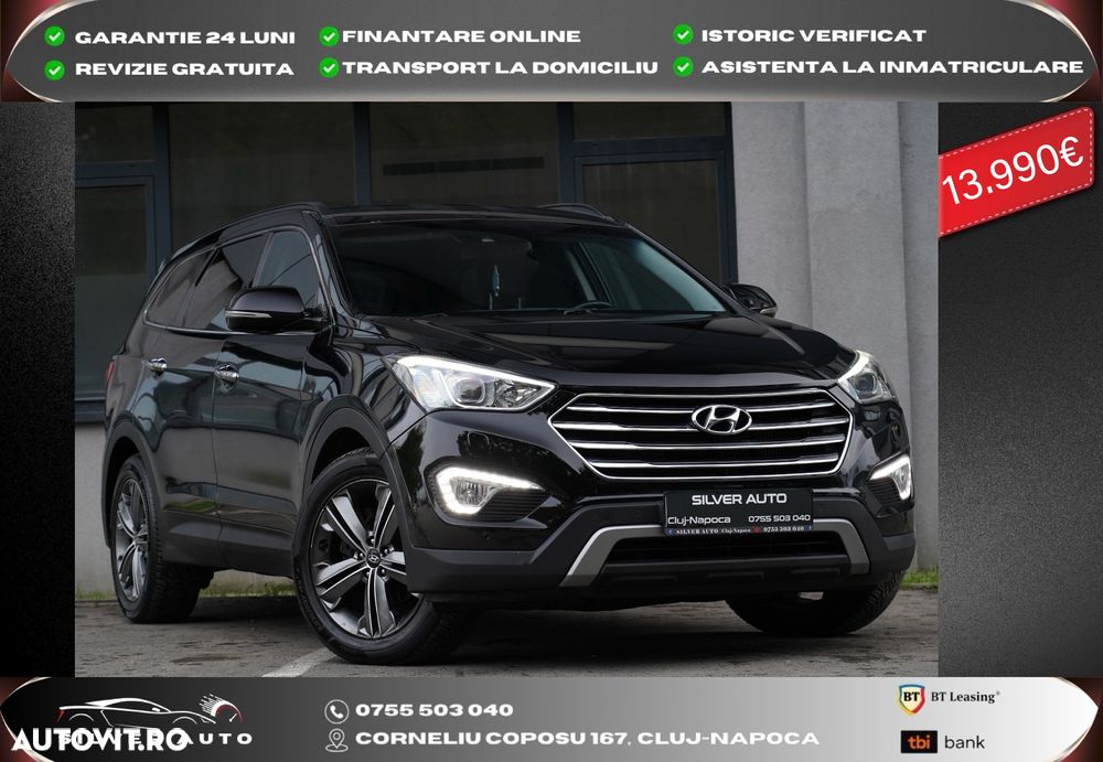 Hyundai Santa Fe blue 2.2 CRDI 4WD Automatik 7-Sitzer Premium - 1