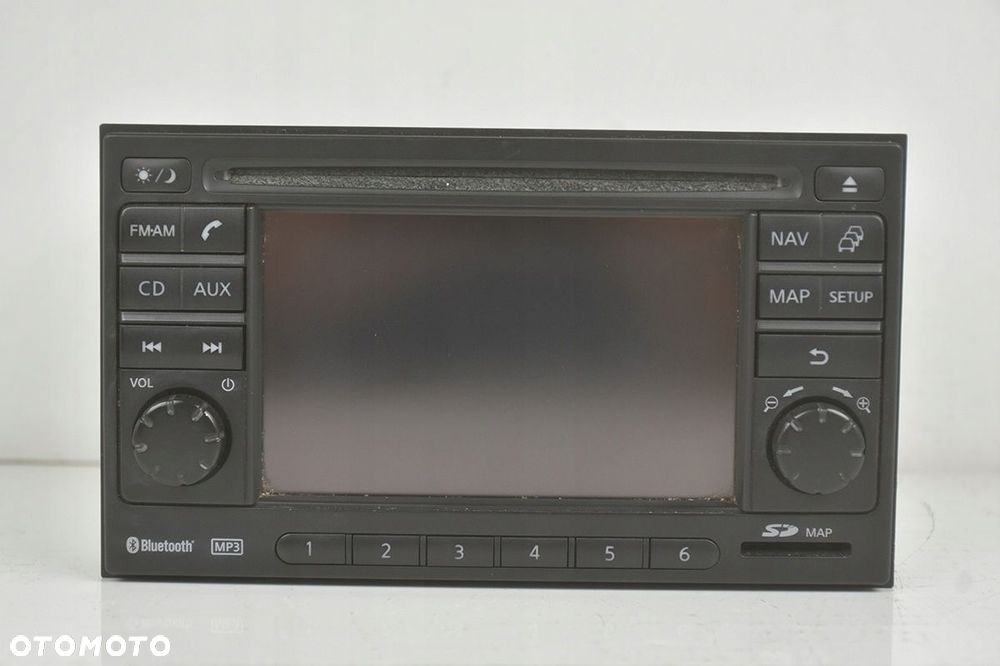 radio nawigacja nissan qashqai j10 7612830076 - 3