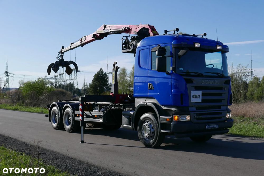 Scania SCANIA R380 6X4 HAKOWIEC Z HDS PALFINGER - 1