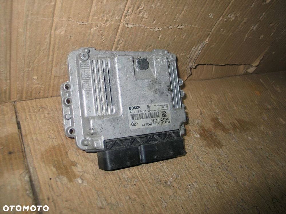 Komputer sterownik silnika kia 1,6crdi bosch 39113-2A507 0281016875 - 2