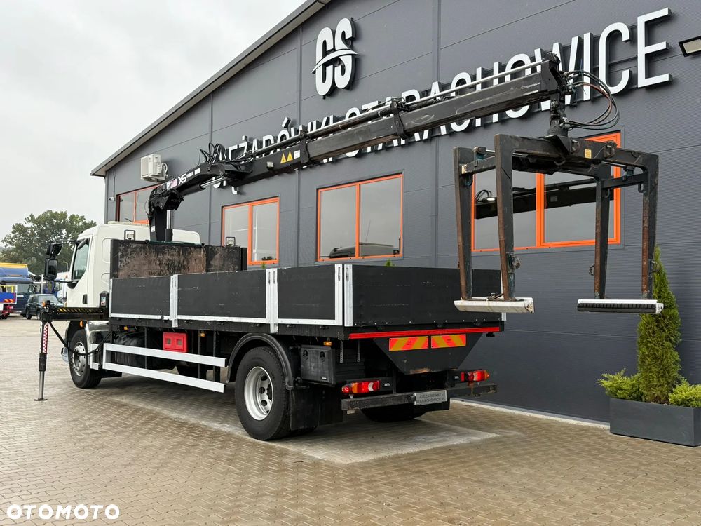 DAF LF CF 55.220 // ANGLIK // skrzynia z żurawiem HIAB 111 B-2 DUO // HDS żuraw dzwig kran Krane - 10