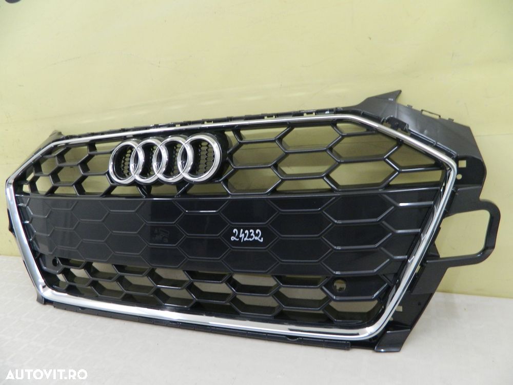 Grila radiator Audi A4 8W B9  S-Line facelift, 2020, 2021, 2022, 2023, 2024, cod origine 8W0853651EB - 4
