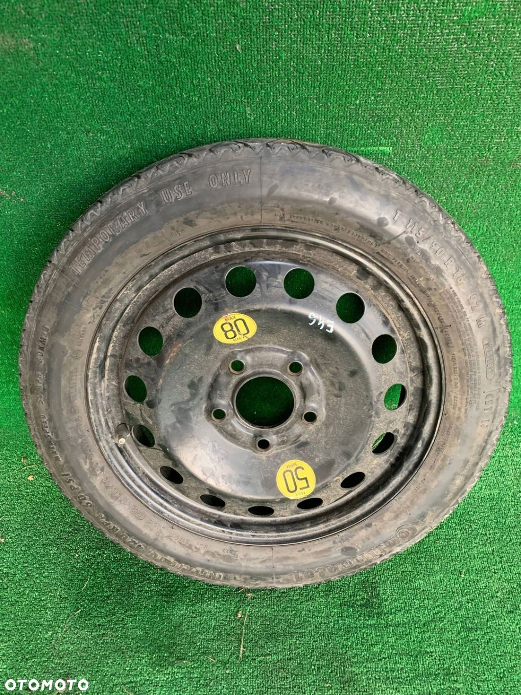 Koło dojazdowe felga zapas BMW 3 E46 115/90R16 - 1