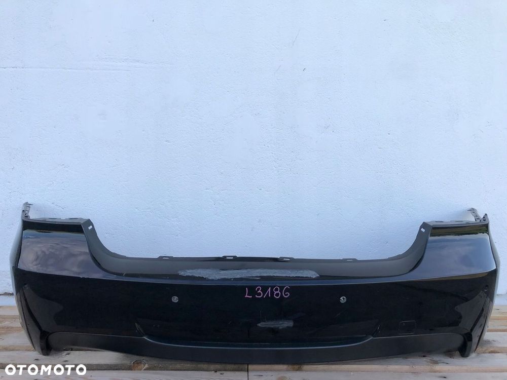 ZDERZAK TYŁ TYLNY BMW SERII 3 E90 SEDAN 2004- M-PAKIET 7906500  DYFUZOR - 1
