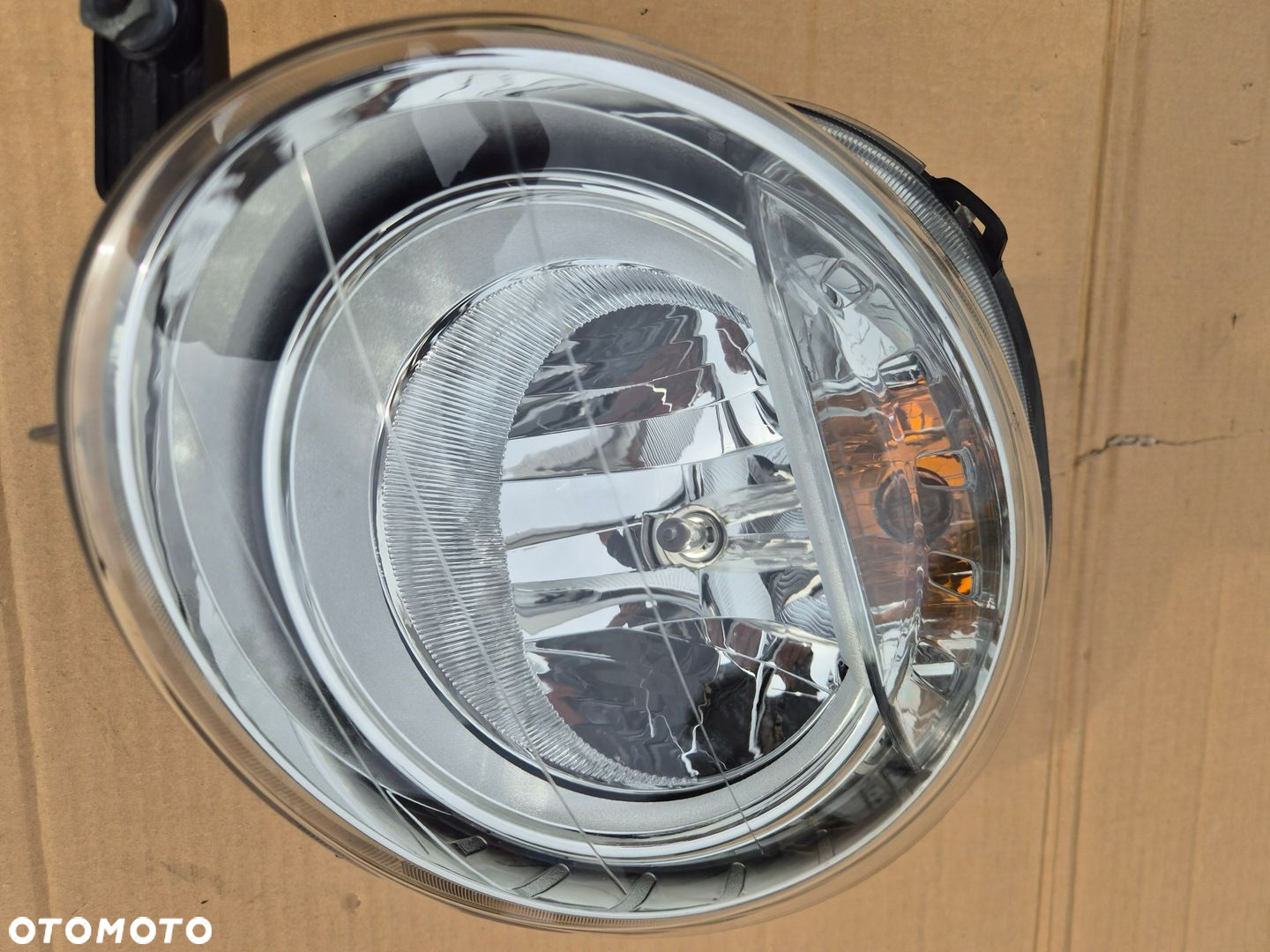 Fiat 500 lampa lewa.2007-2015 .Reflektor.Oryginał - 11