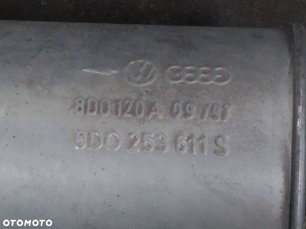 TŁUMIK WYDECH KOMPLET KATALIZATOR PUSTY PASSAT B5 1.9 TDI 8D0253611S - 9