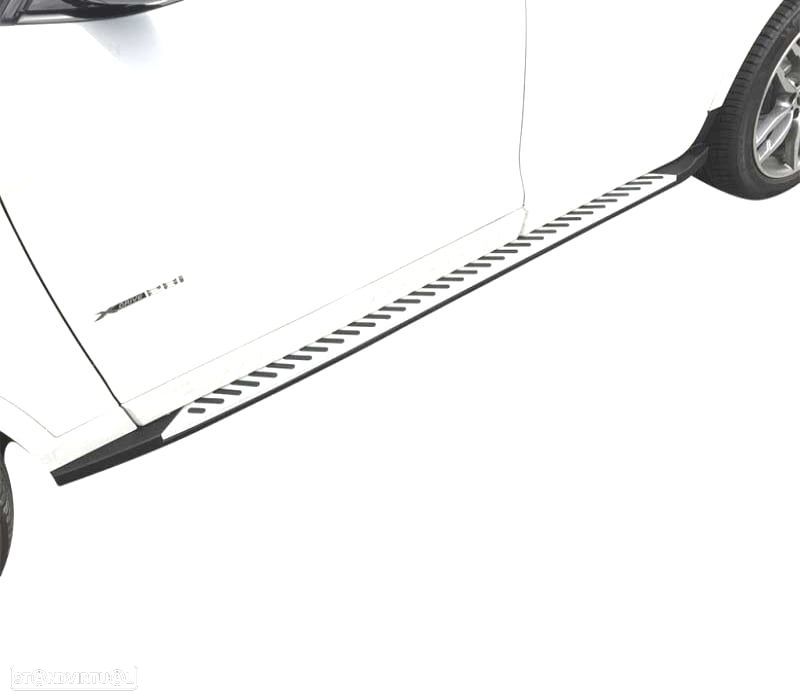 ESTRIBOS LATERAIS BMW X4 F26 14- AÇO INOX - 4