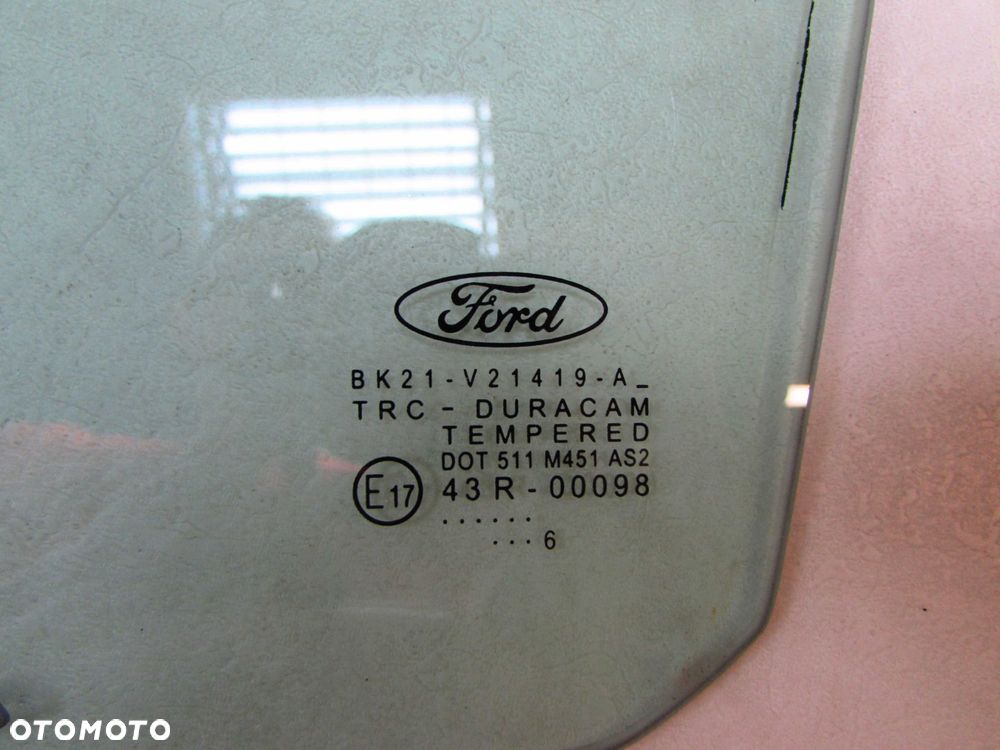 FORD TRANSIT CUSTOM 13-17 SZYBA TROJKAT DRZWI LEWA PRZOD BK21-V21419-A - 10