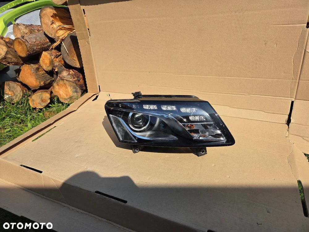 Lampa prawa przód przednia Audi Q5 Q-5 I Xenon 8R0941004AF 2008-2012 Reflektor prawy przód przedni Audi Q5 I 8R Xenon - 2