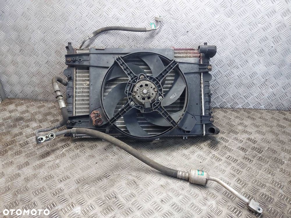 CHŁODNICE KOMPLET + WENTYLATORY ALFA ROMEO 156 I 2.0 16V 60688932 60681669 - 1
